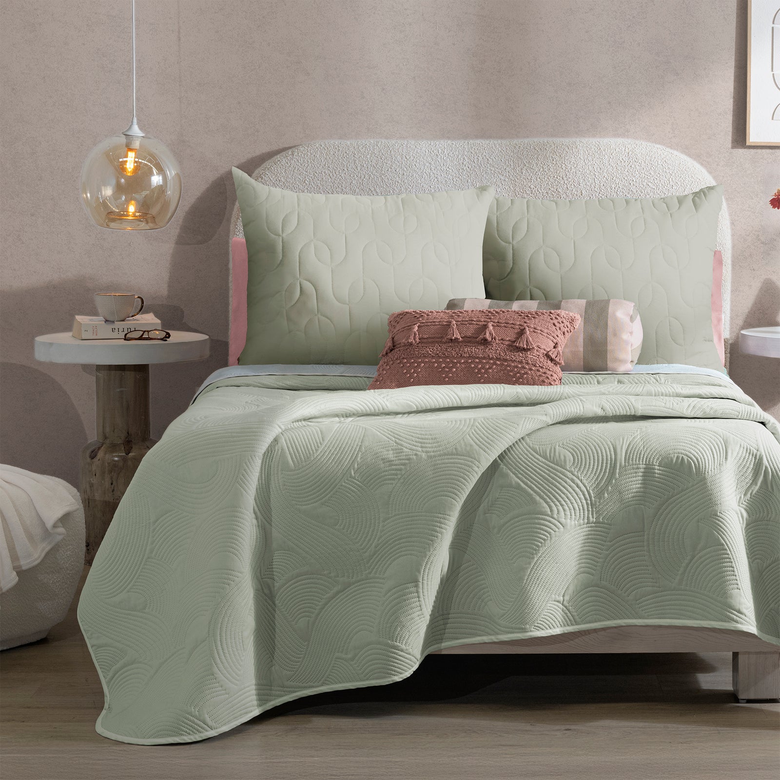 Cubrelecho Novo Blue KING SIZE