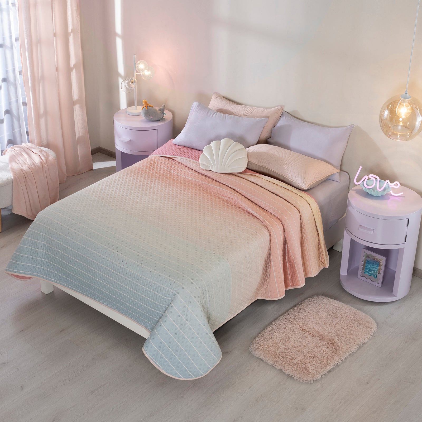 Cubrelecho Novo Sunset DOBLE