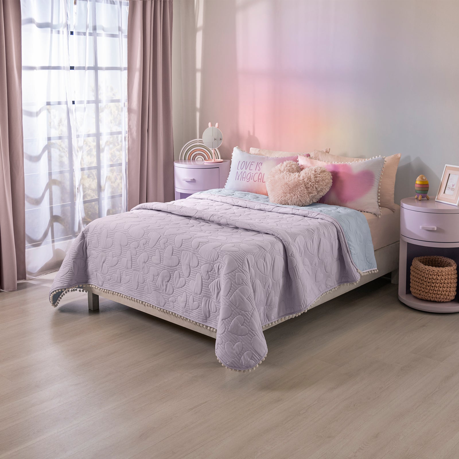 Juego De Edredón Love QUEEN SIZE/DOBLE XL