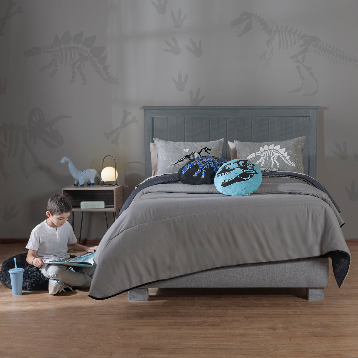 Juego De Edredón Tiranosaurio SENCILLO