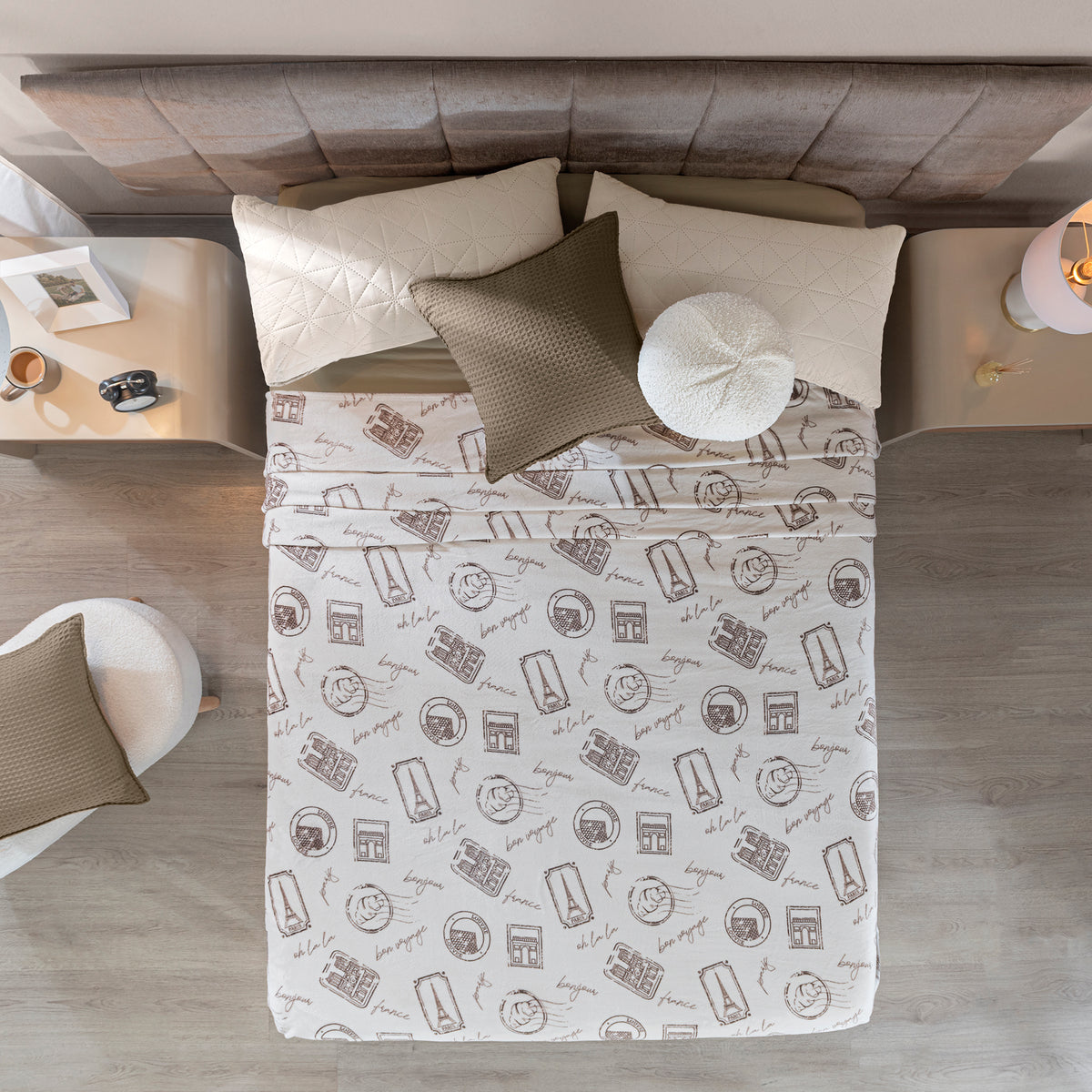 Cobija Ligera Francia DOBLE/SENCILLO XL