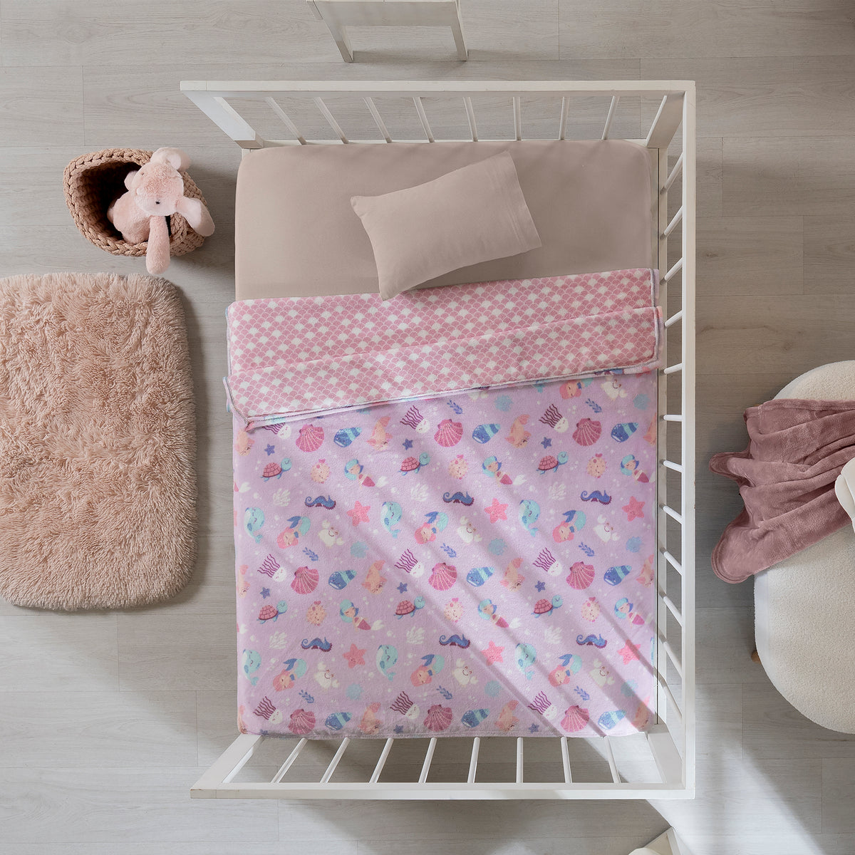 Cobija Baby Nórdico Sirenita CUNA