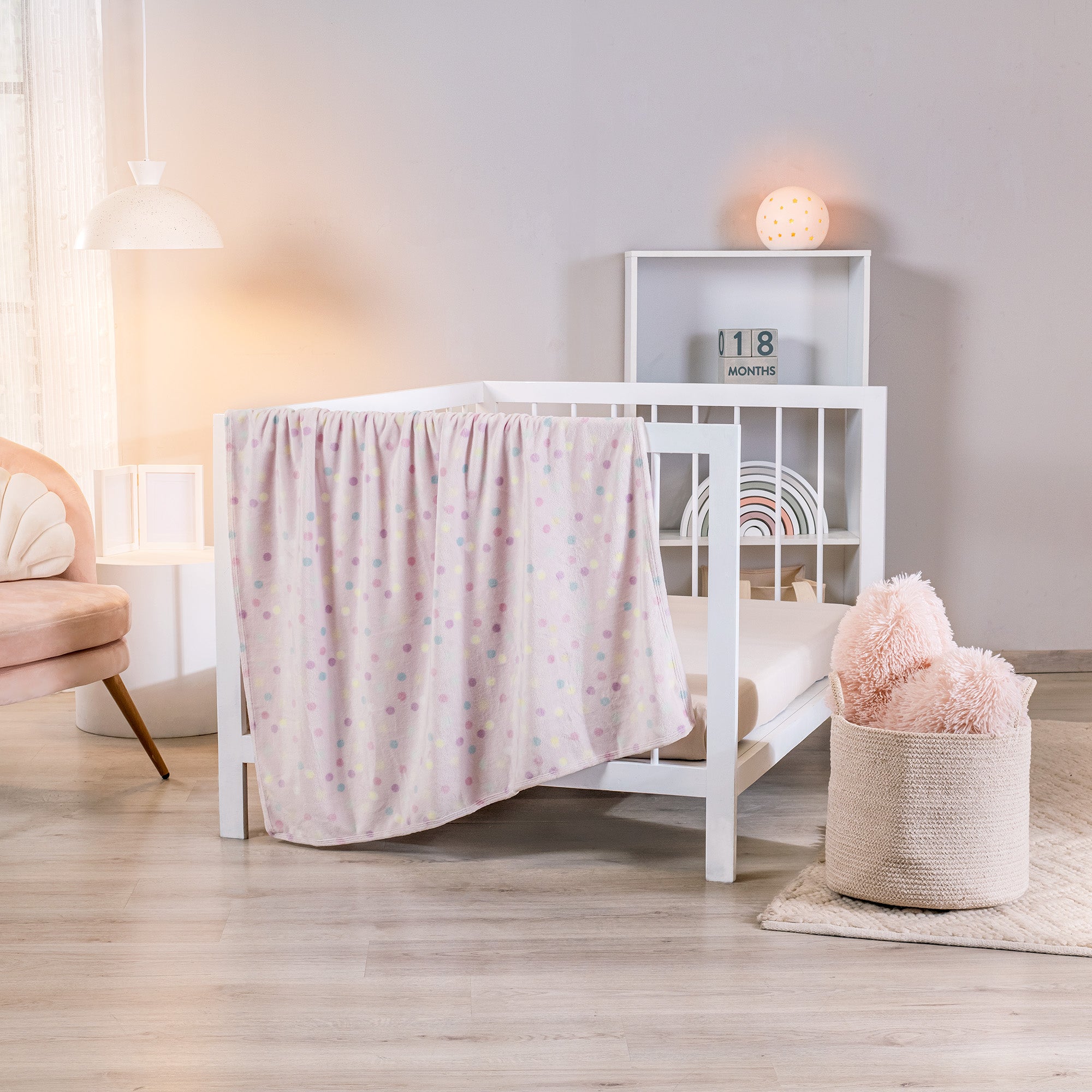 Cobija Baby Ligera Dots CUNA