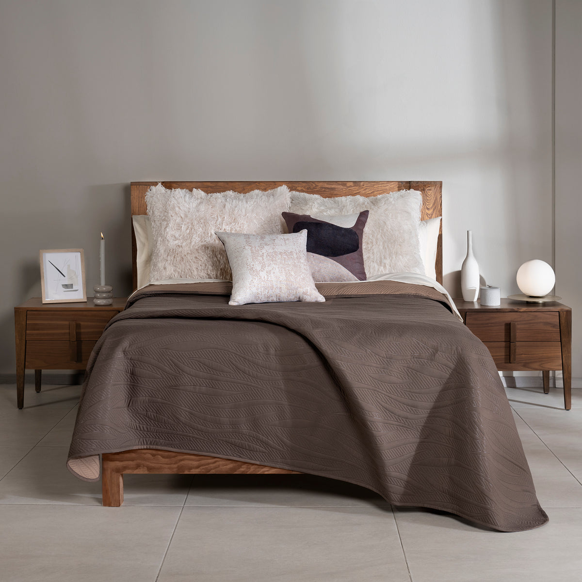 Cubrelecho Novo Coffee DOBLE