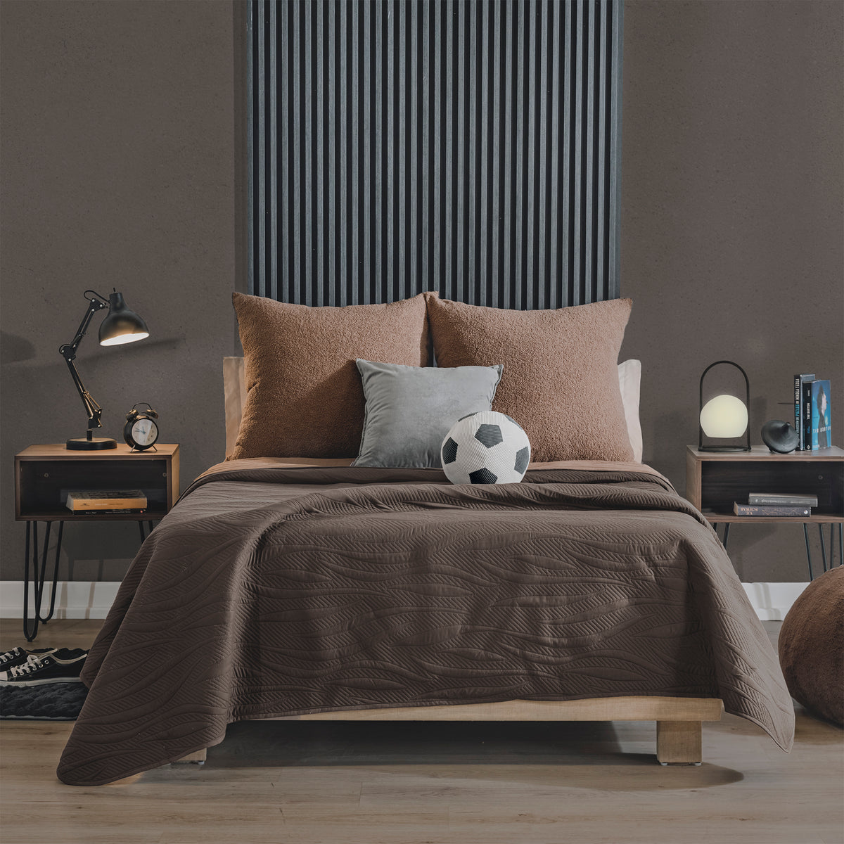 Cubrelecho Novo Coffee KING SIZE