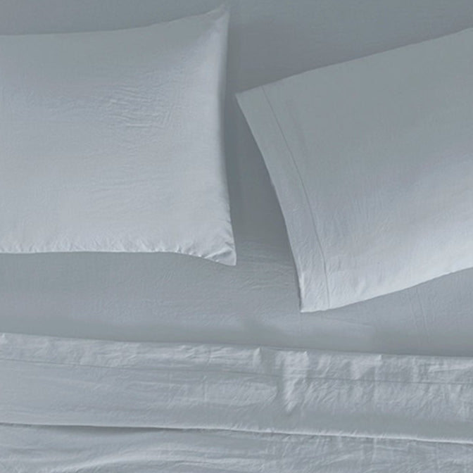 Sábanas Viasoft Washed Blue DOBLE