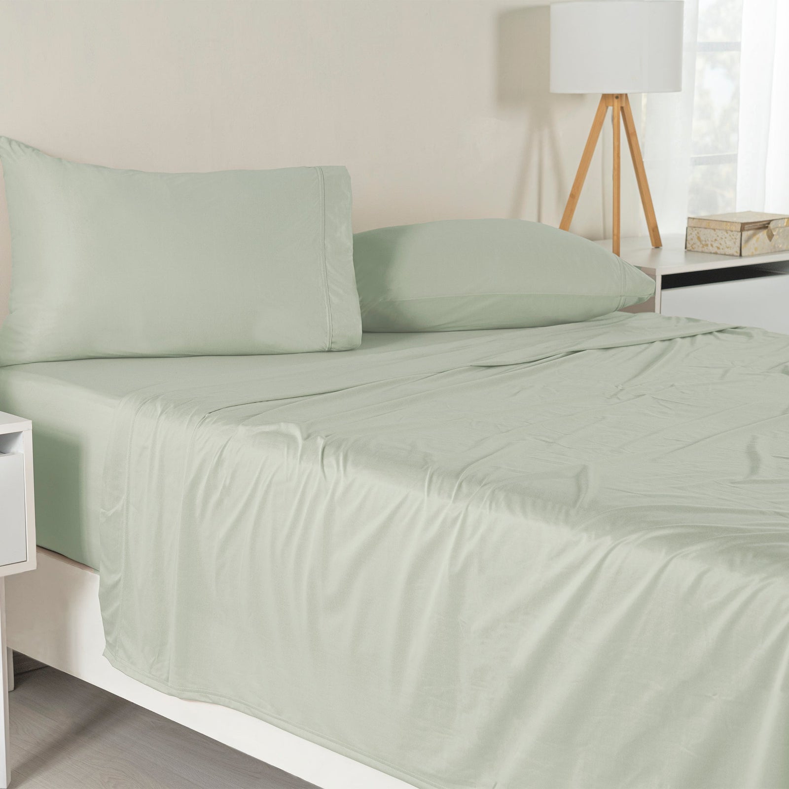 Sábanas Jersey Soft Mint DOBLE