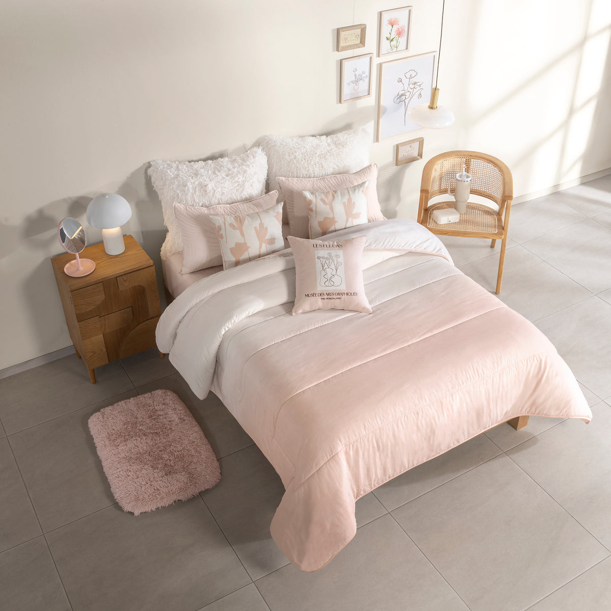 Juego De Edredón Bouquet QUEEN SIZE/DOBLE XL