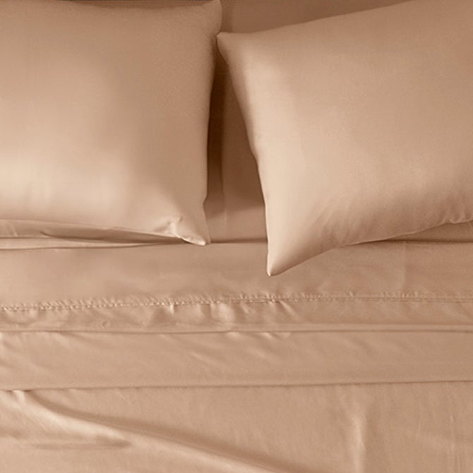 Sábanas Tencel Latte DOBLE