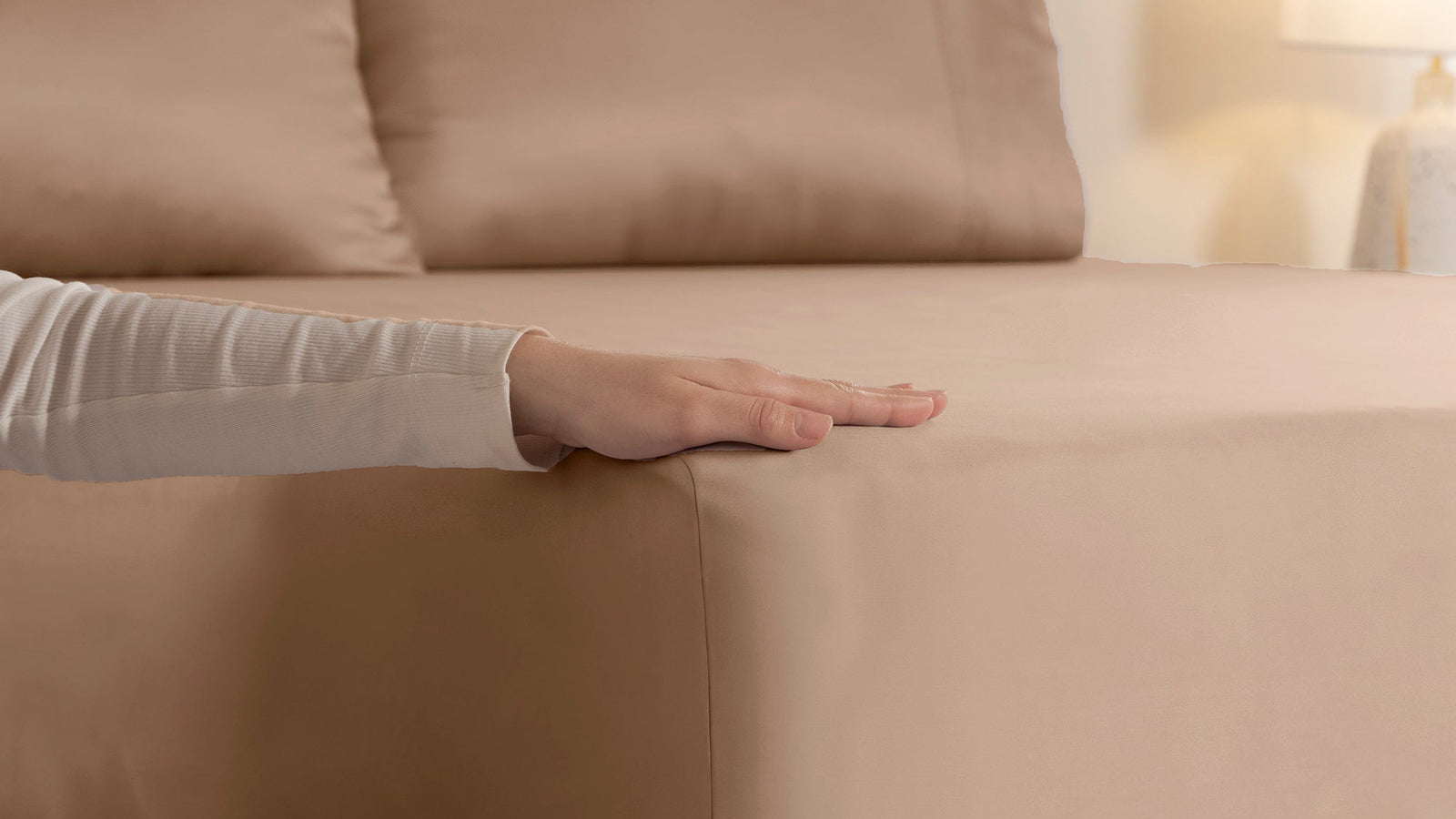 Sábanas Tencel Latte DOBLE