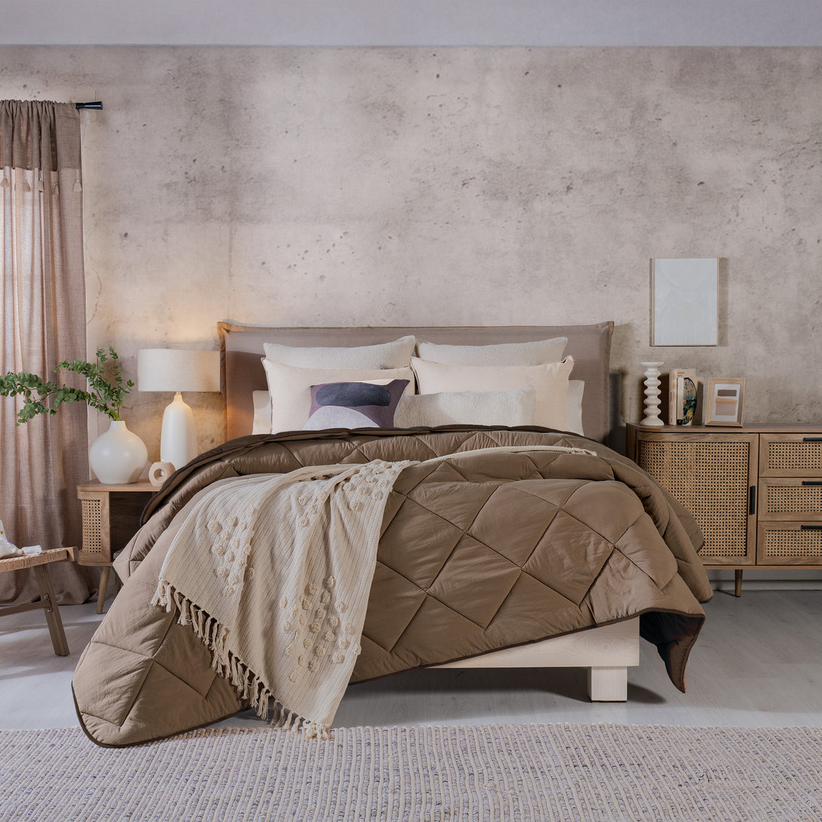 Juego De Edredón Izamal QUEEN SIZE/DOBLE XL