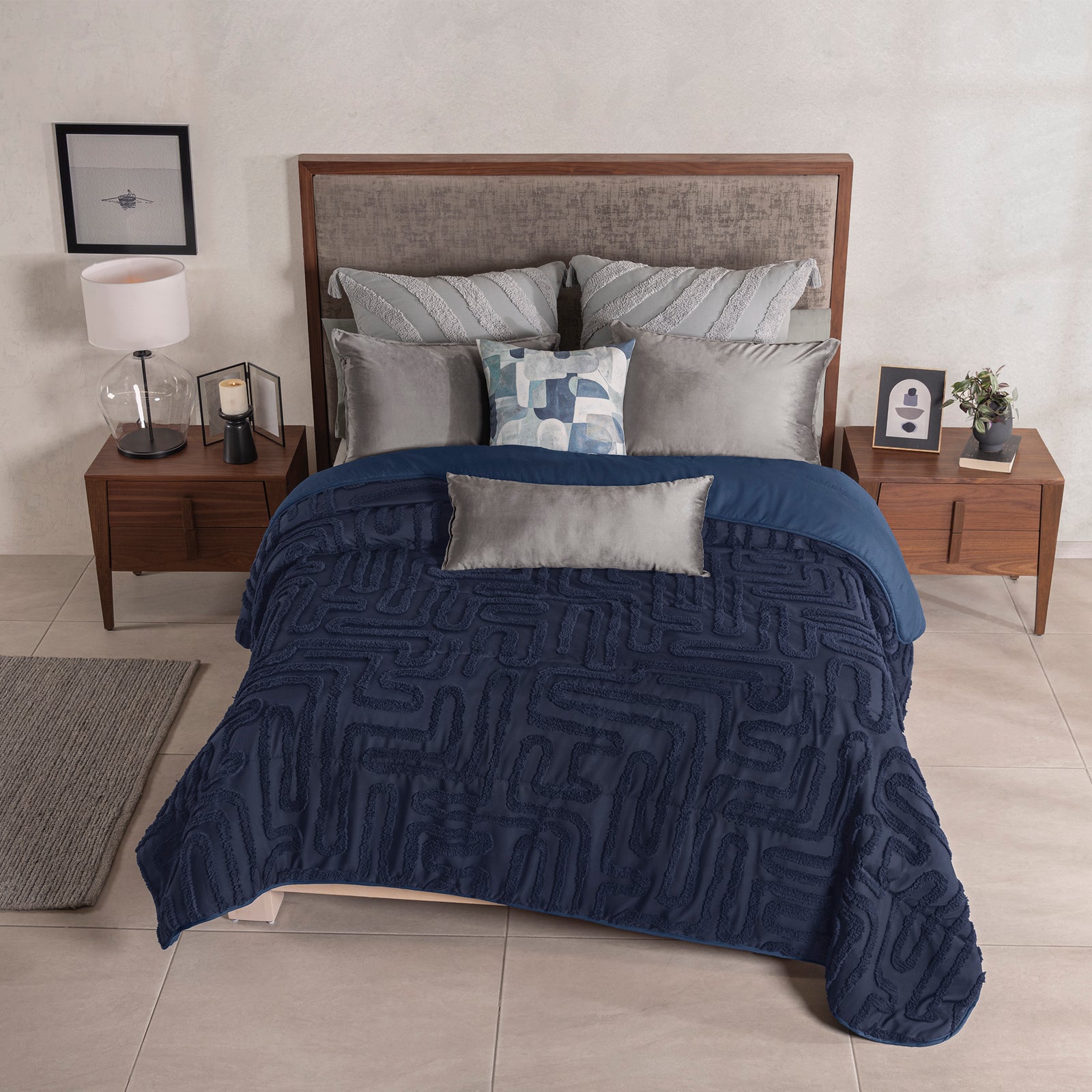 Juego De Edredón Budapest QUEEN SIZE/DOBLE XL