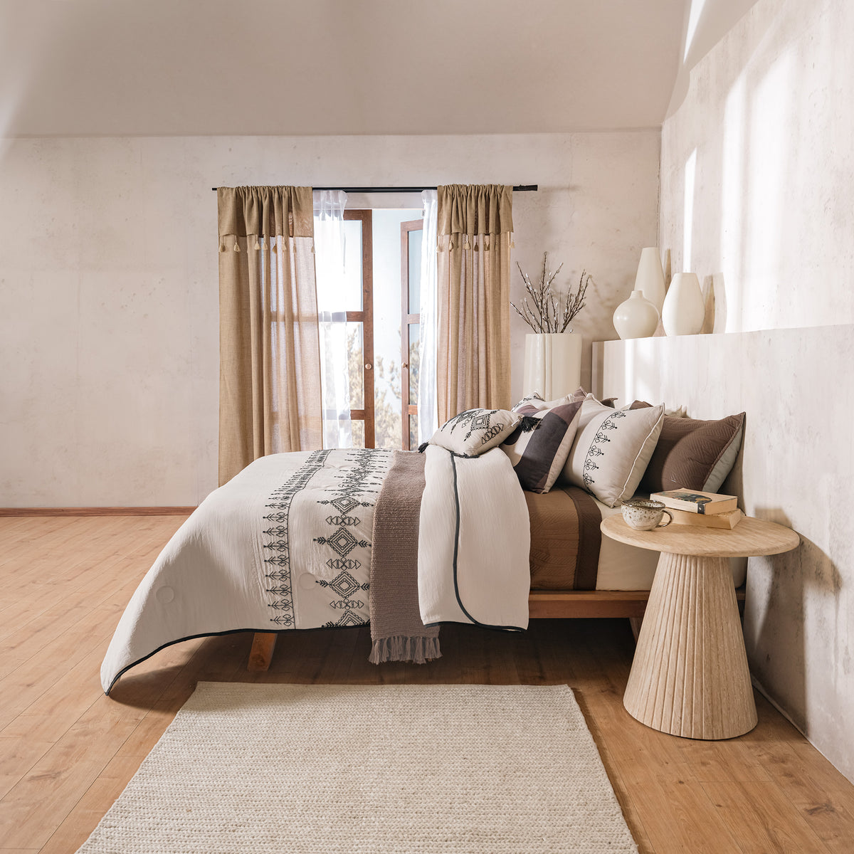 Juego De Edredón Ixtlán QUEEN SIZE/DOBLE XL