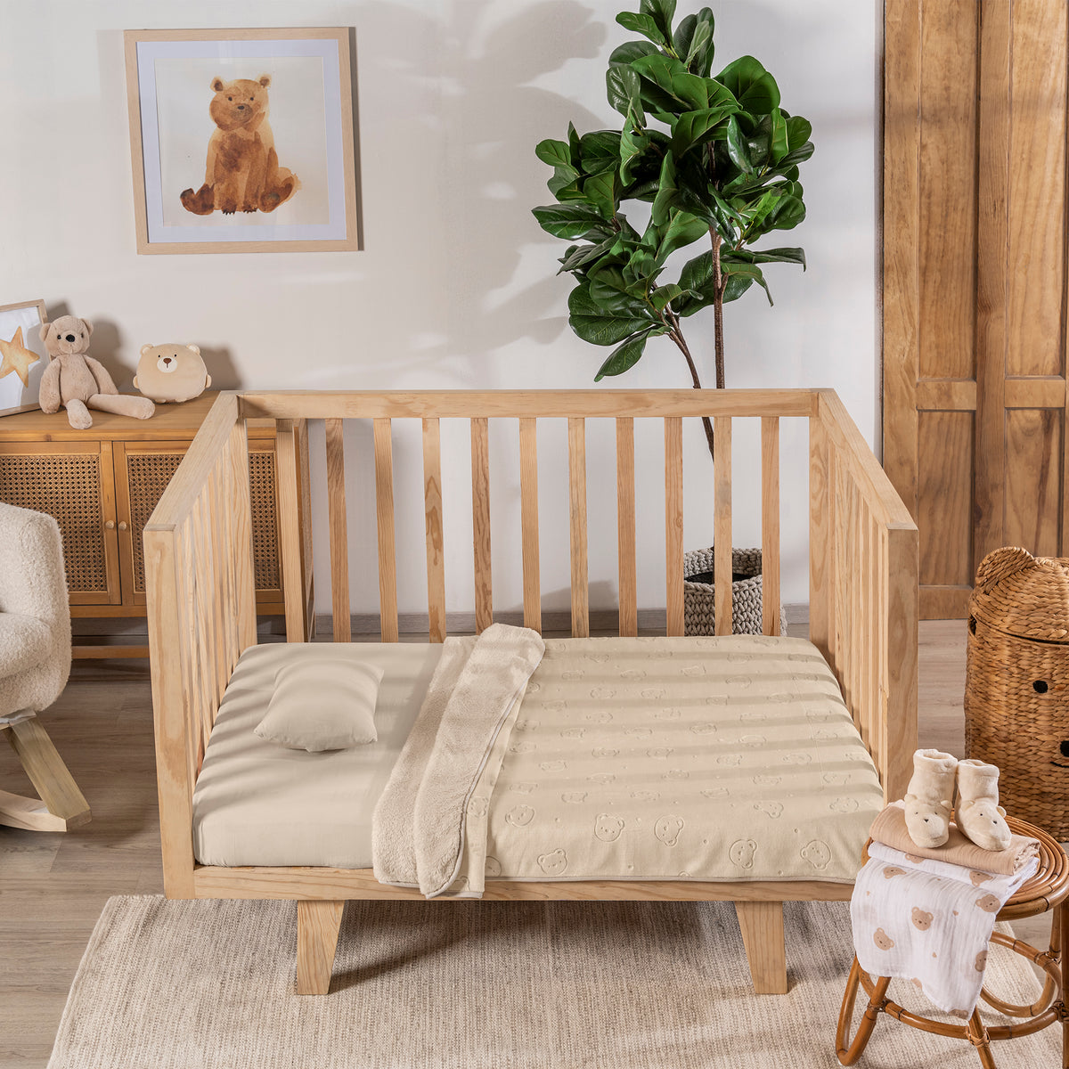 Cobija Baby Siberia Ositos CUNA