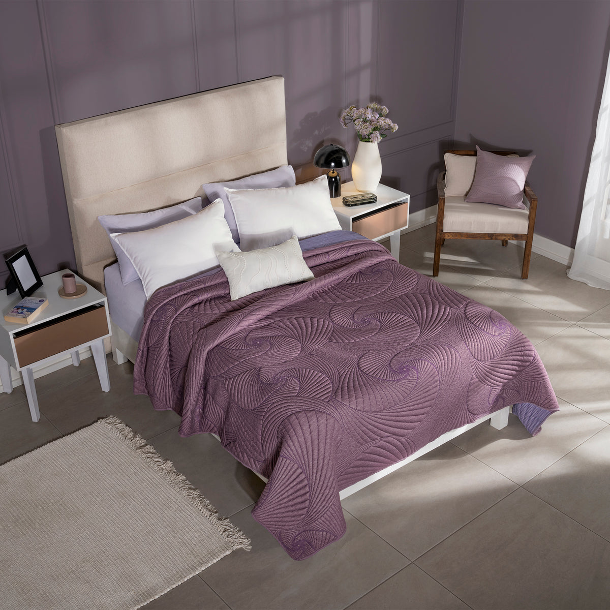 Juego De Edredón Venecia QUEEN SIZE/DOBLE XL