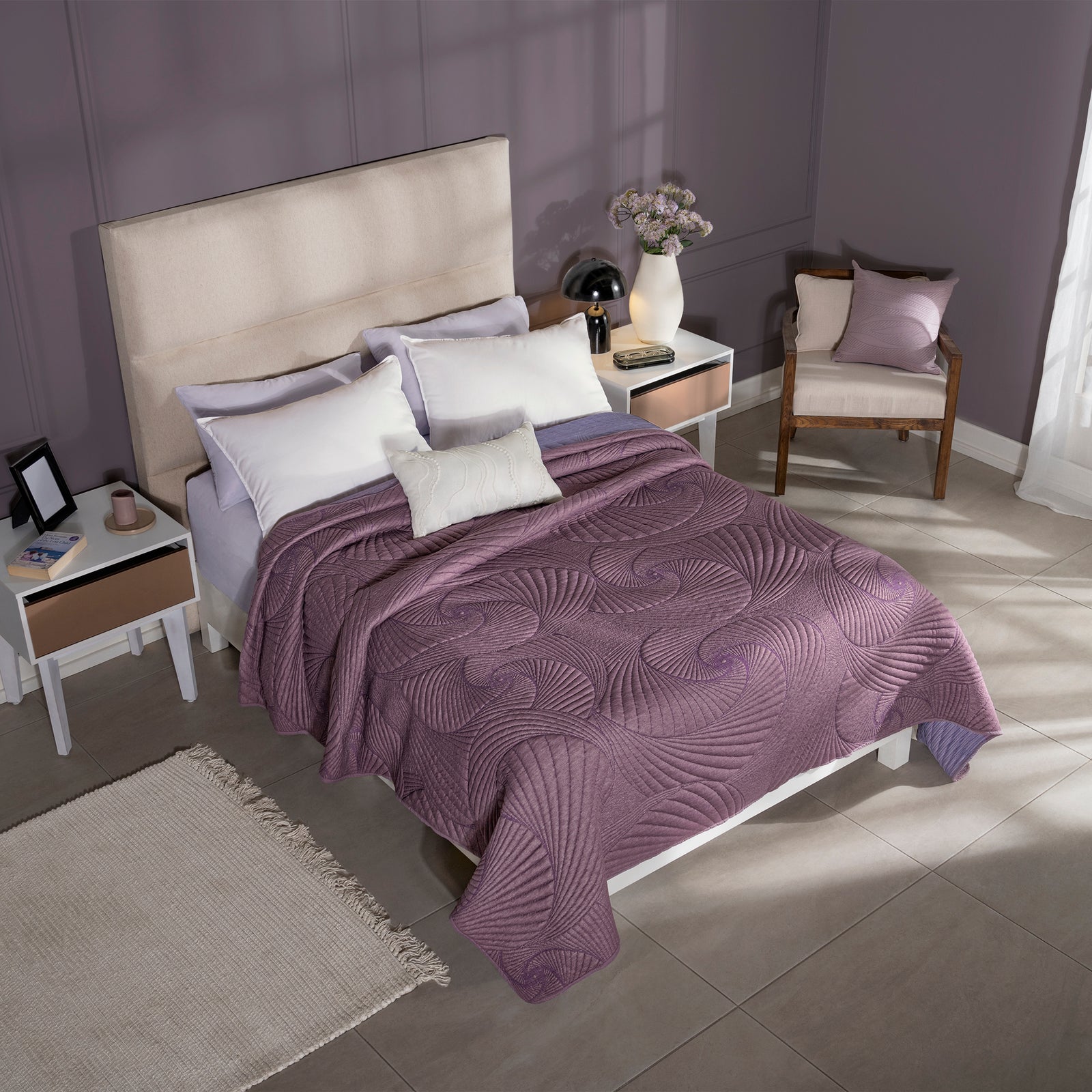 Juego De Edredón Venecia QUEEN SIZE/DOBLE XL