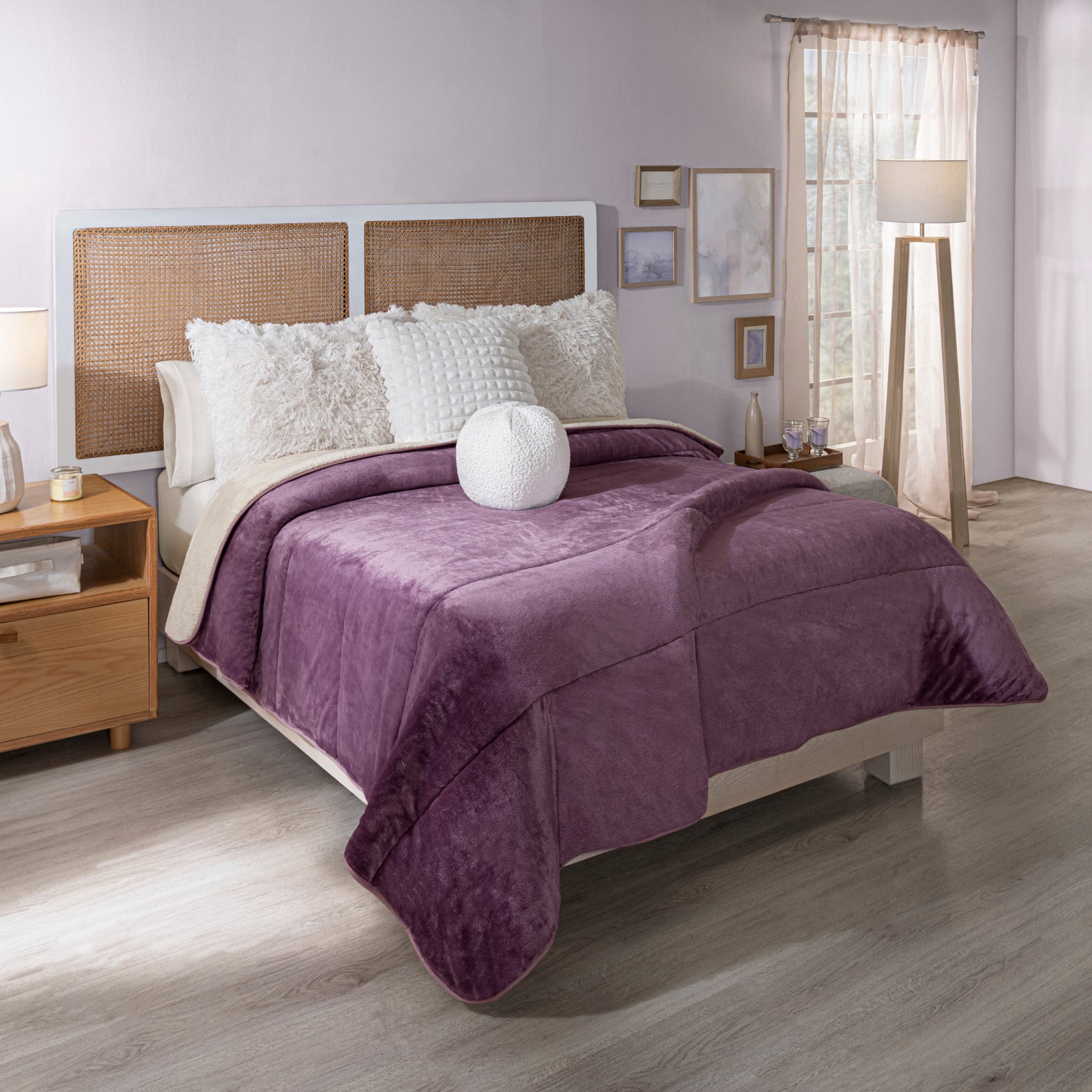 Cobija Invernal Berry KING SIZE/QUEEN SIZE XL