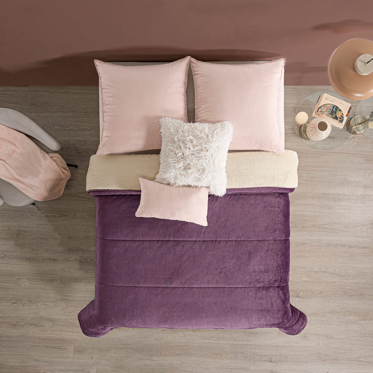 Cobija Invernal Berry KING SIZE/QUEEN SIZE XL