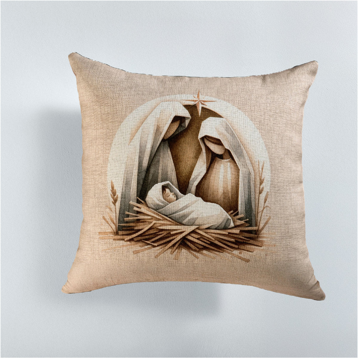 Funda De Cojín Nacimiento CUADRADO