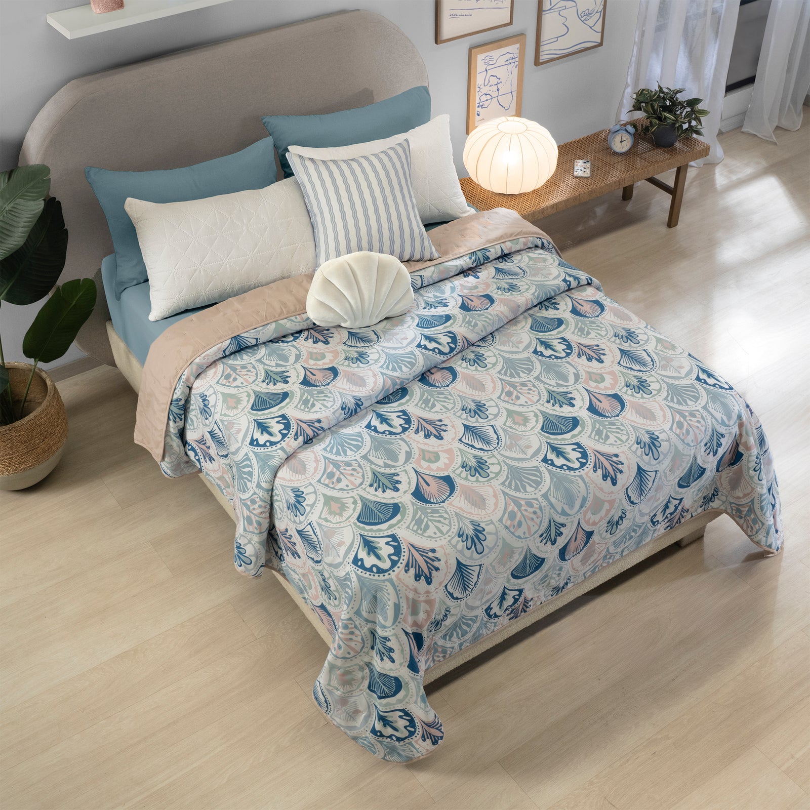 Cubrelecho Novo Santorini