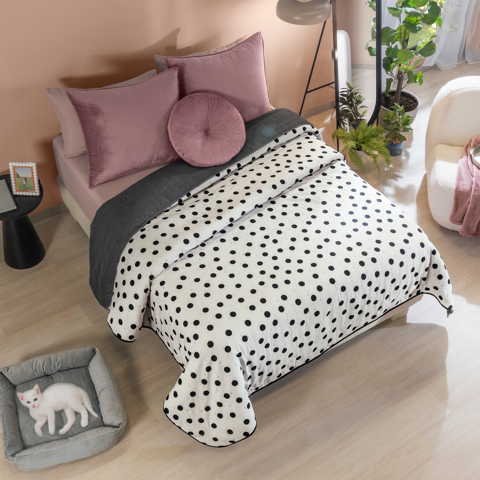 Cubrelecho Novo Polka KS