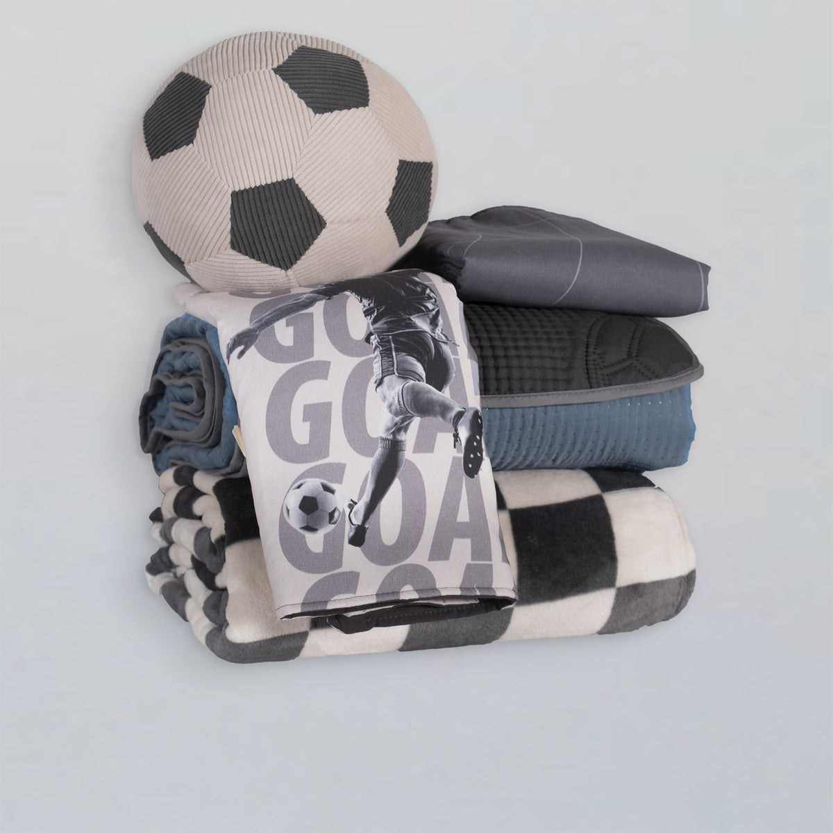 Juego De Edredón Soccer QS/MAT XL