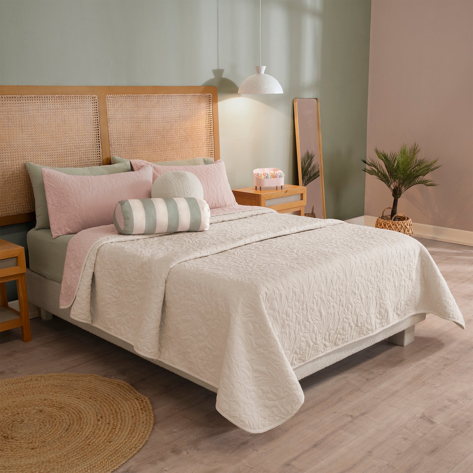 Cubrelecho Novo Rose KS