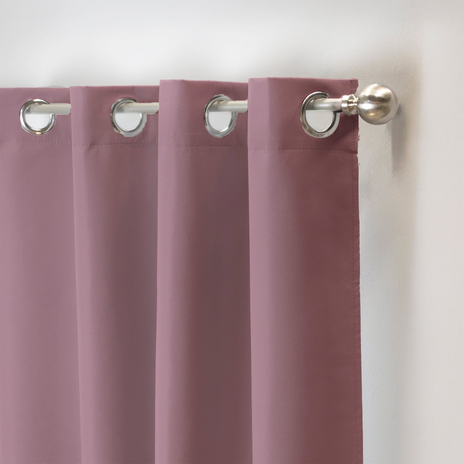 Cortinas Catania Mauve LARGA
