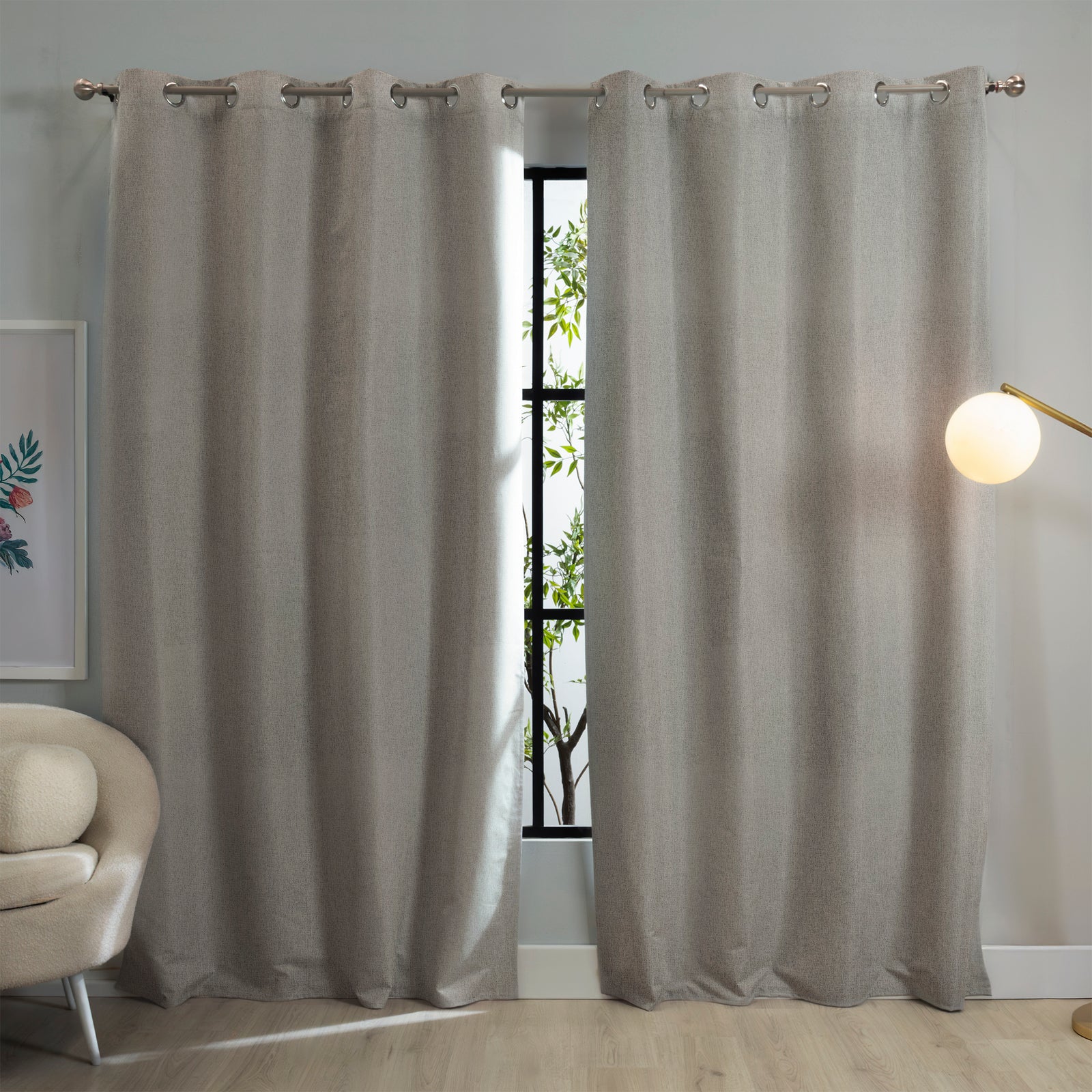 Cortinas Catania Gray LARGA