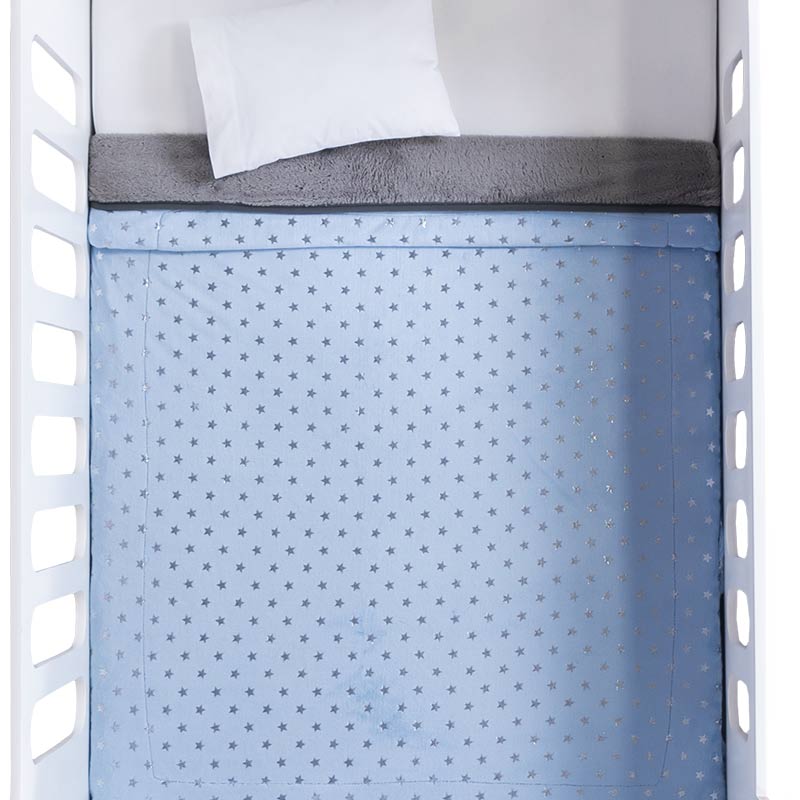 Cobija Baby Siberia Blue Stars