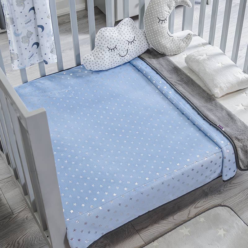 Cobija Baby Siberia Blue Stars