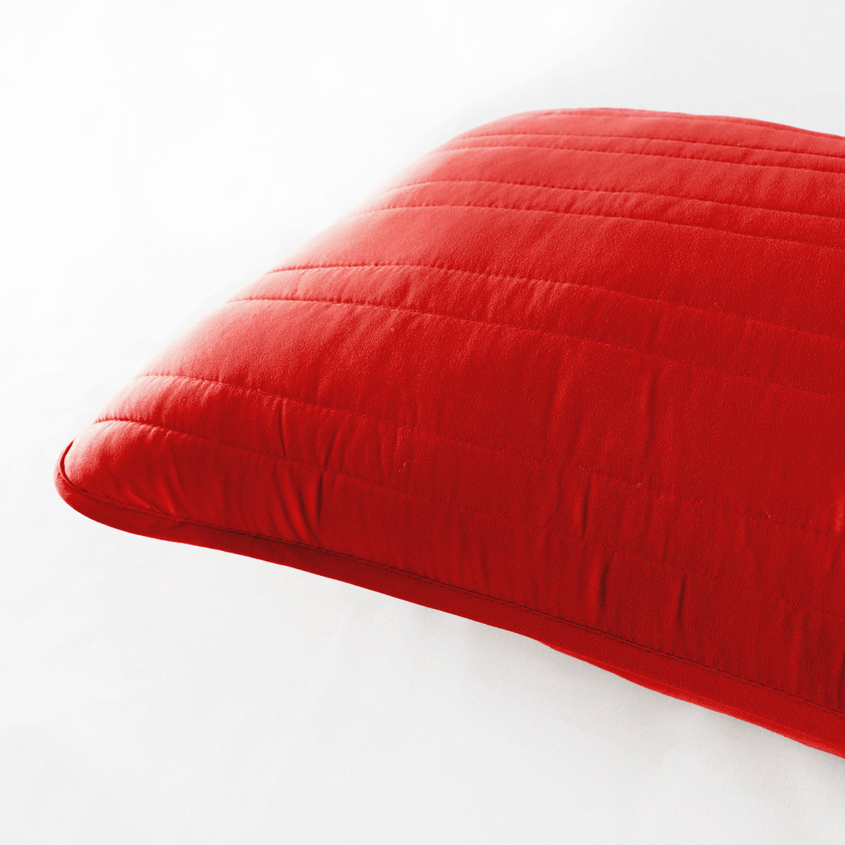 Funda De Almohada Basic Rojo STD