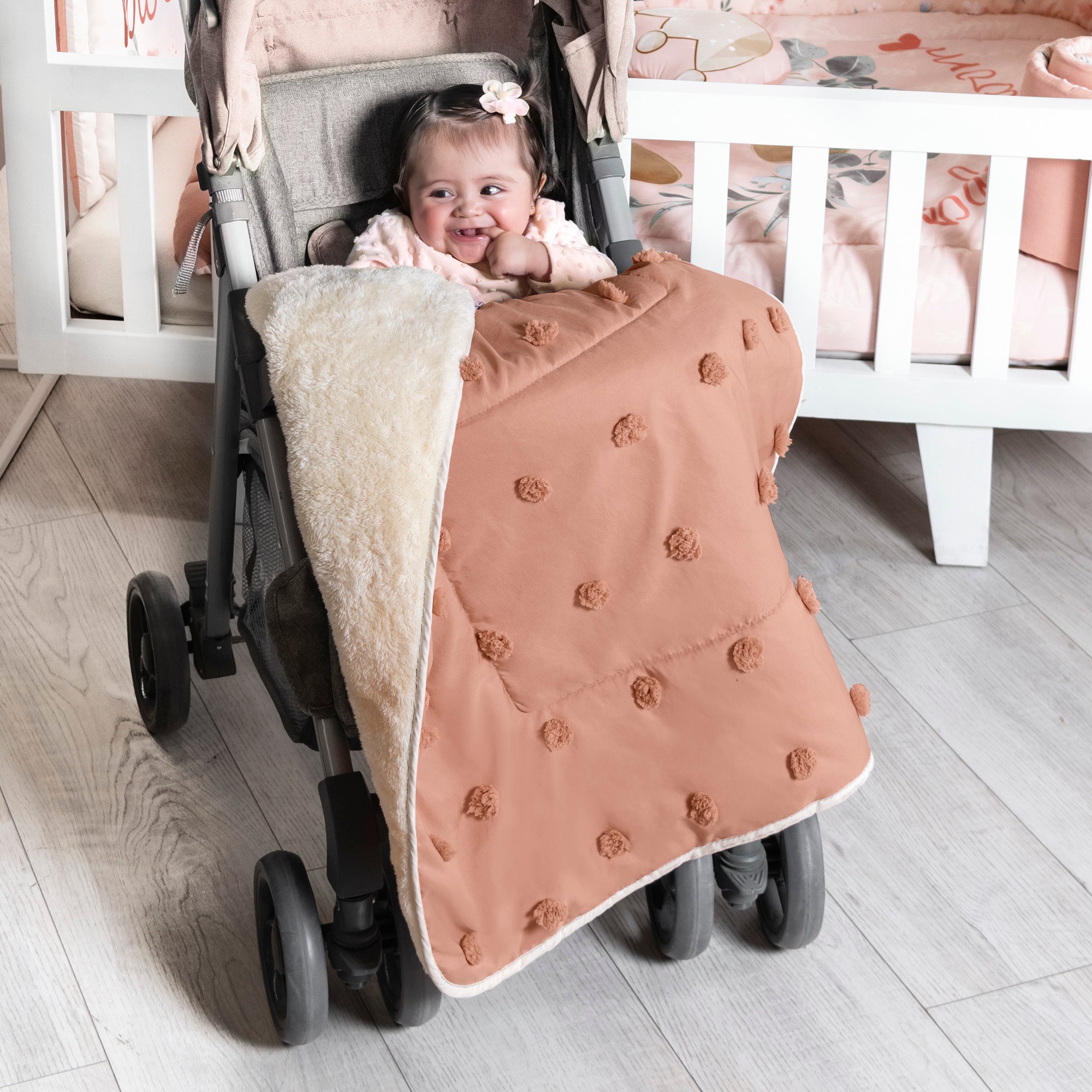 Cobija Baby Siberia Roseta