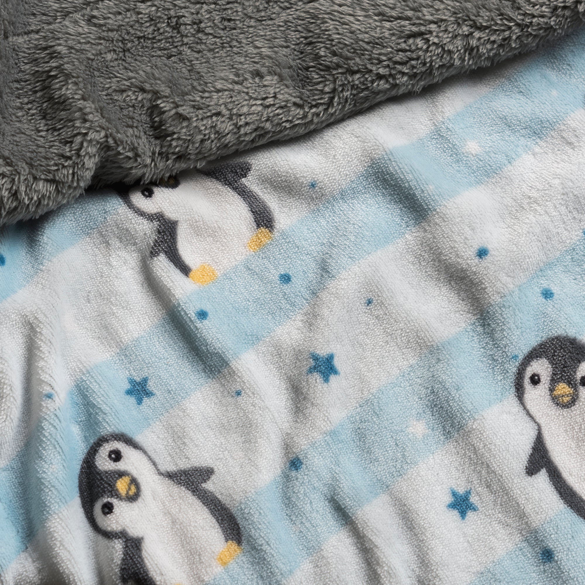 Cobija Baby Siberia Pingüino